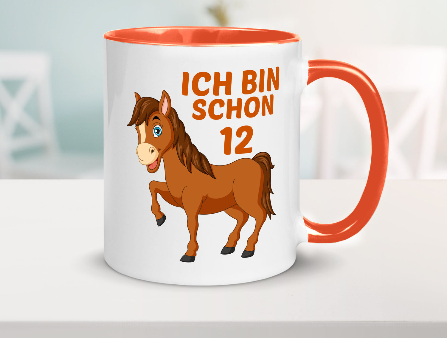 12. Geburtstag | Ich bin schon 12 Pferde Pony Geschenkidee Humor Tasse