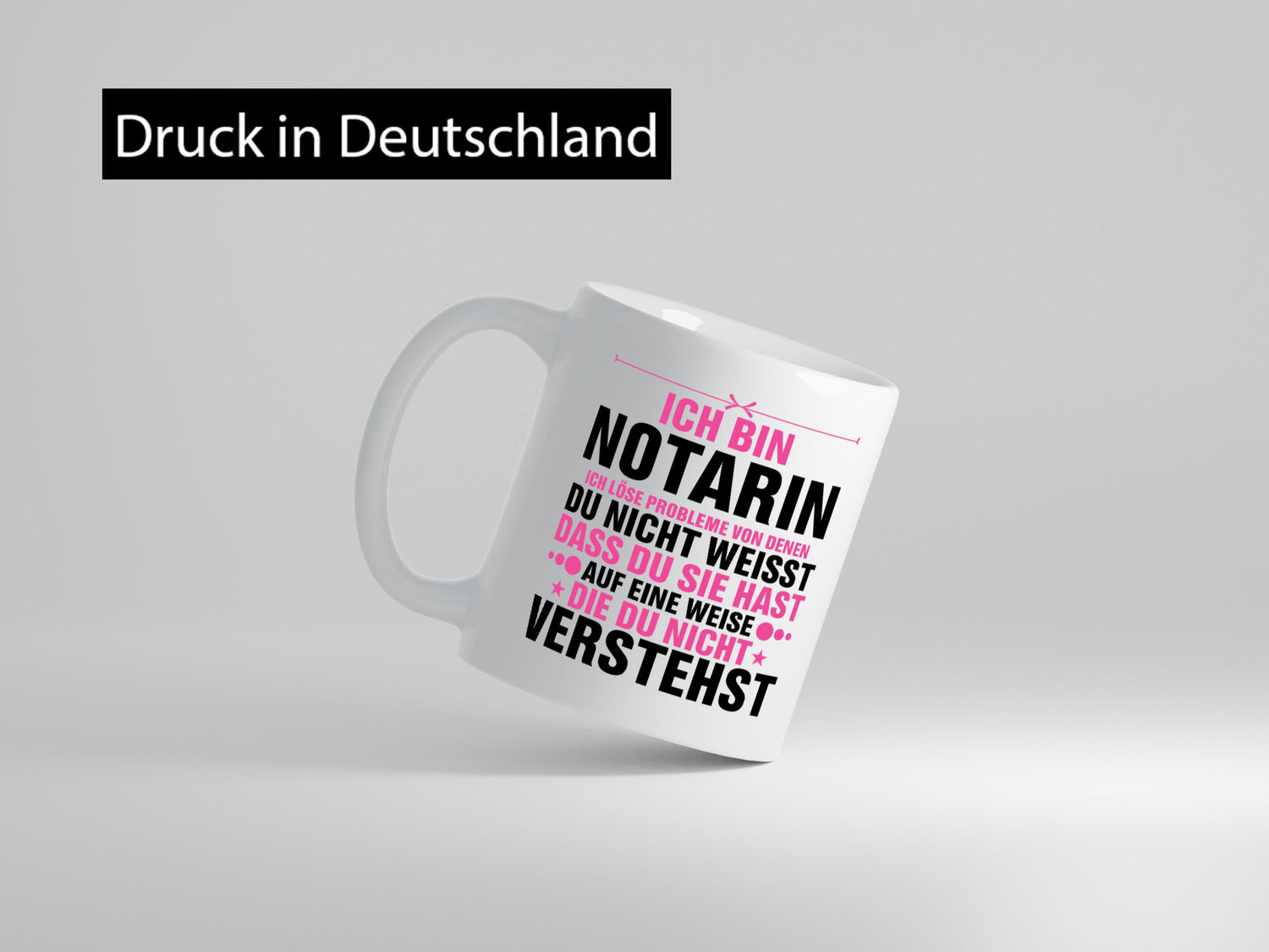 Löse Probleme: Notarin | Juristin v2 lustiger Spruch Geschenk Humor