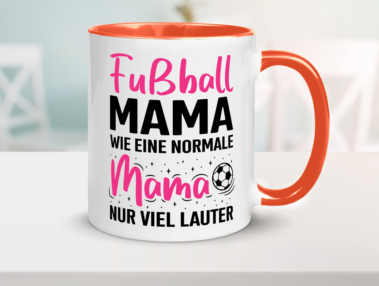 Fußball Mama | Coole Muttertag Geschenk Familie Geschenkidee lustiger Spruch