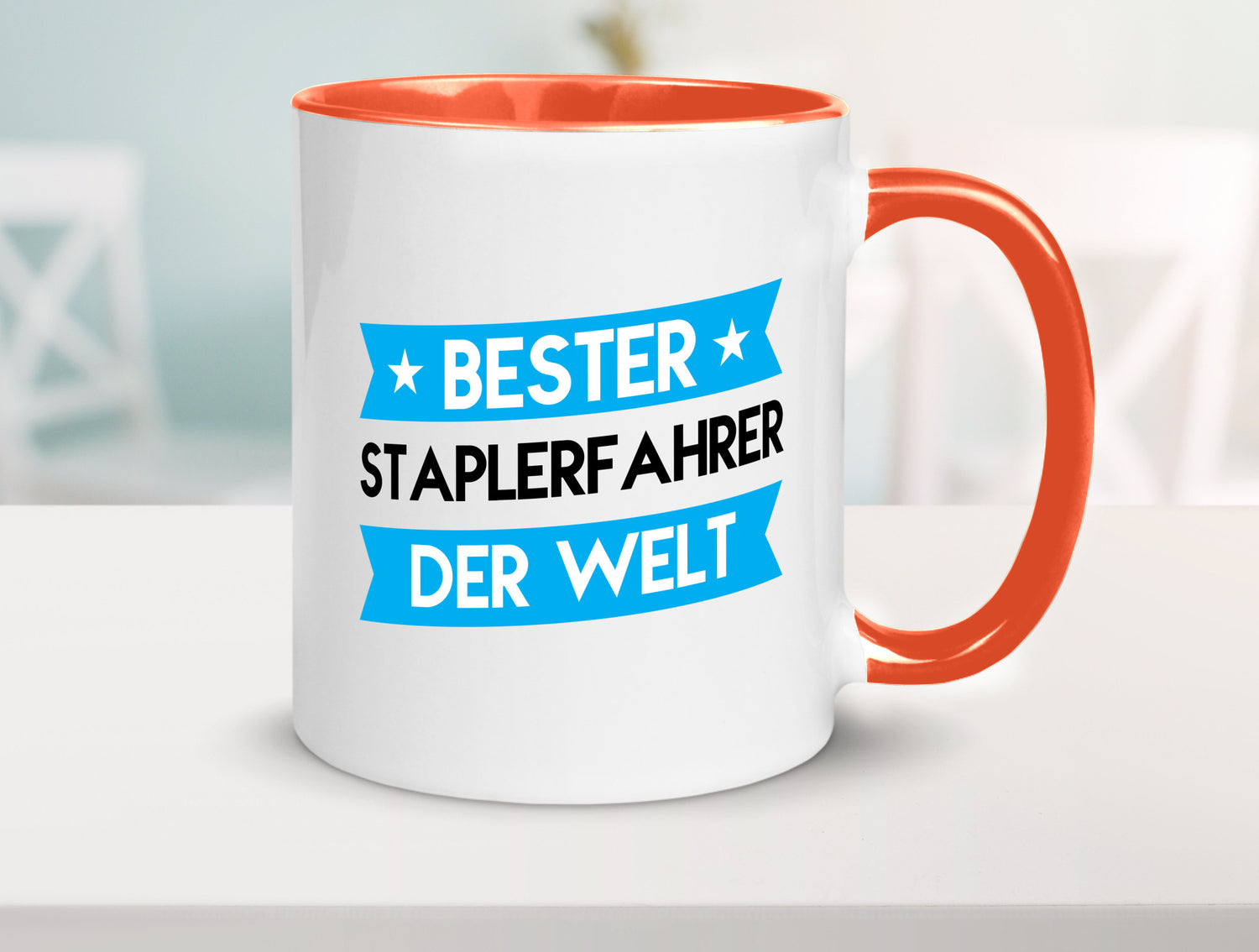 Bester Staplerfahrer | Gabelstapler Fahrer Geschenkidee Humor Tasse