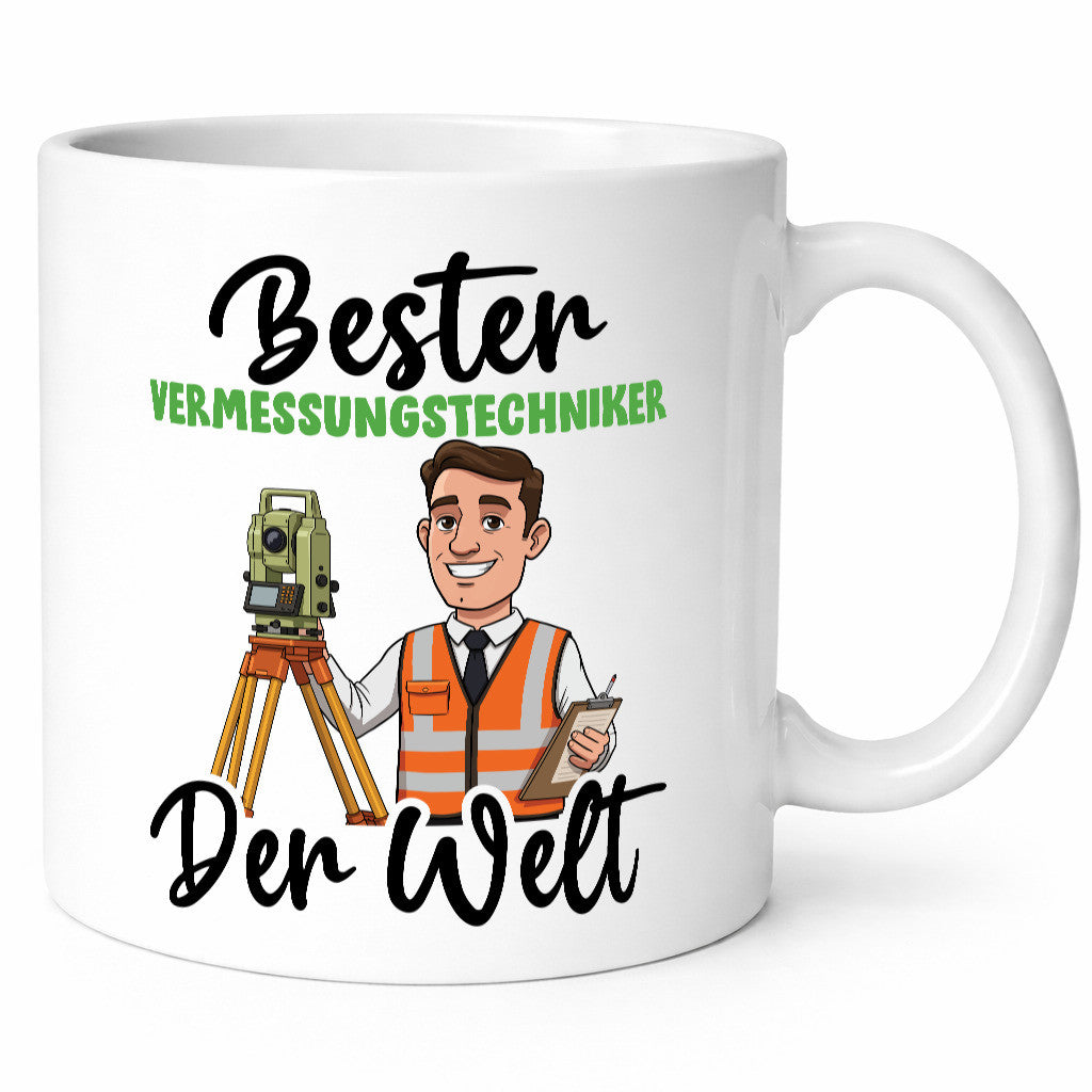 Bester Vermessungstechniker | Techniker v2 Geschenkidee Humor Tasse