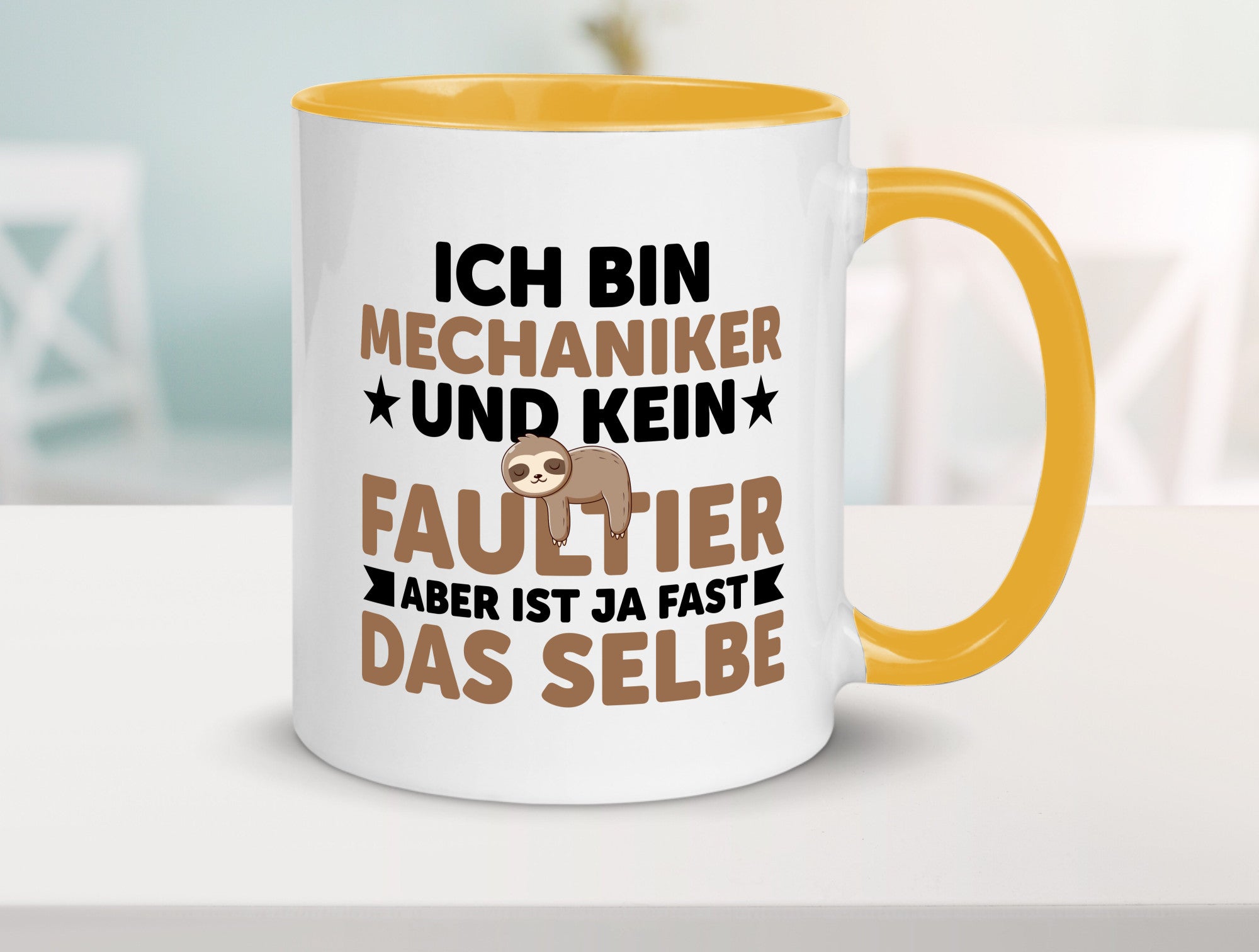 Ich bin kein Faultier: Mechaniker | KFZ Werkstatt Humor Tierliebhaber