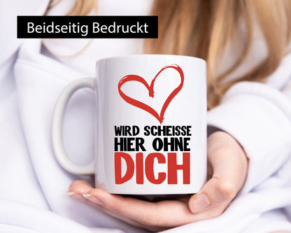 Shit Present Humor Gift Idea Funny Saying Mug