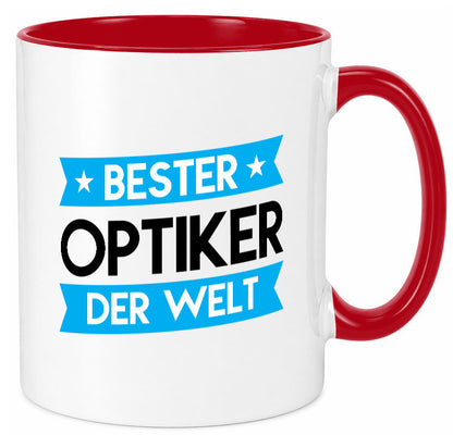 Bester Optiker | Augenoptiker Geschenkidee Humor Tasse