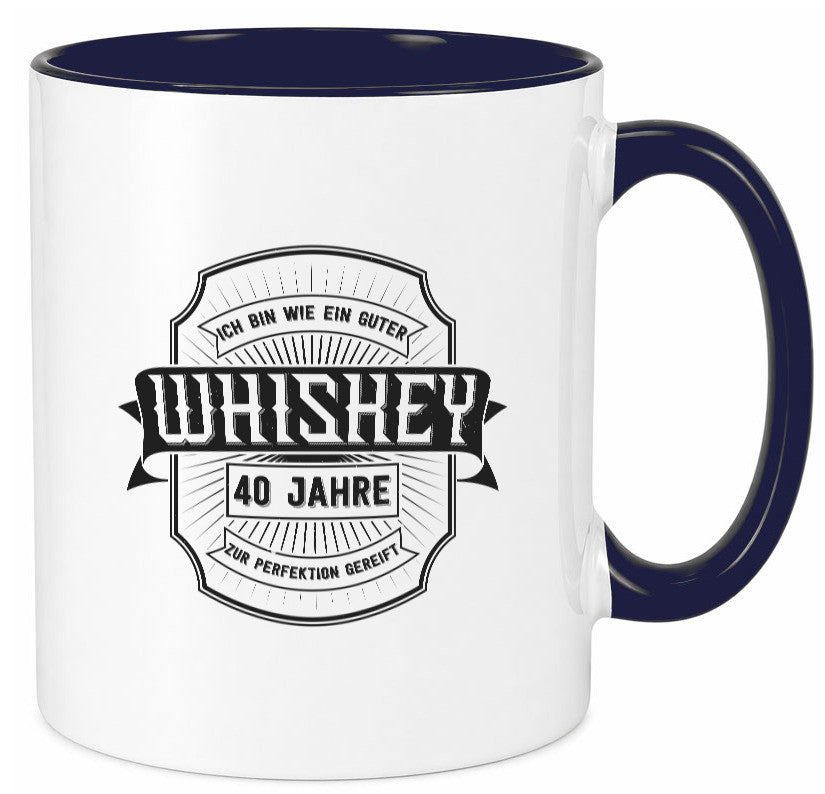 Guter Whisher | 40 Jahre Emblem lustiger Spruch Geschenk Humor Geschenkidee Tasse
