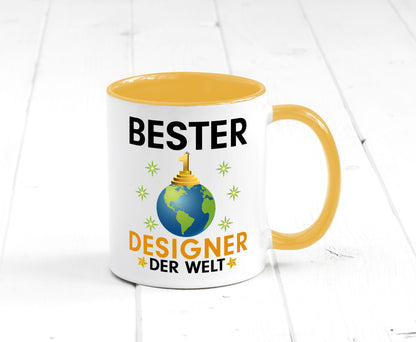 Welt Bester Designer Beruf | Mode Geschenk Arbeit Kollegen Büro lustiger Spruch