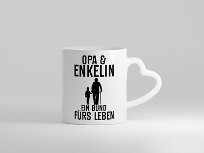 Bund fürs Leben | Opa Enkelin Großvater Zwei Fäuste Geschenk Familie