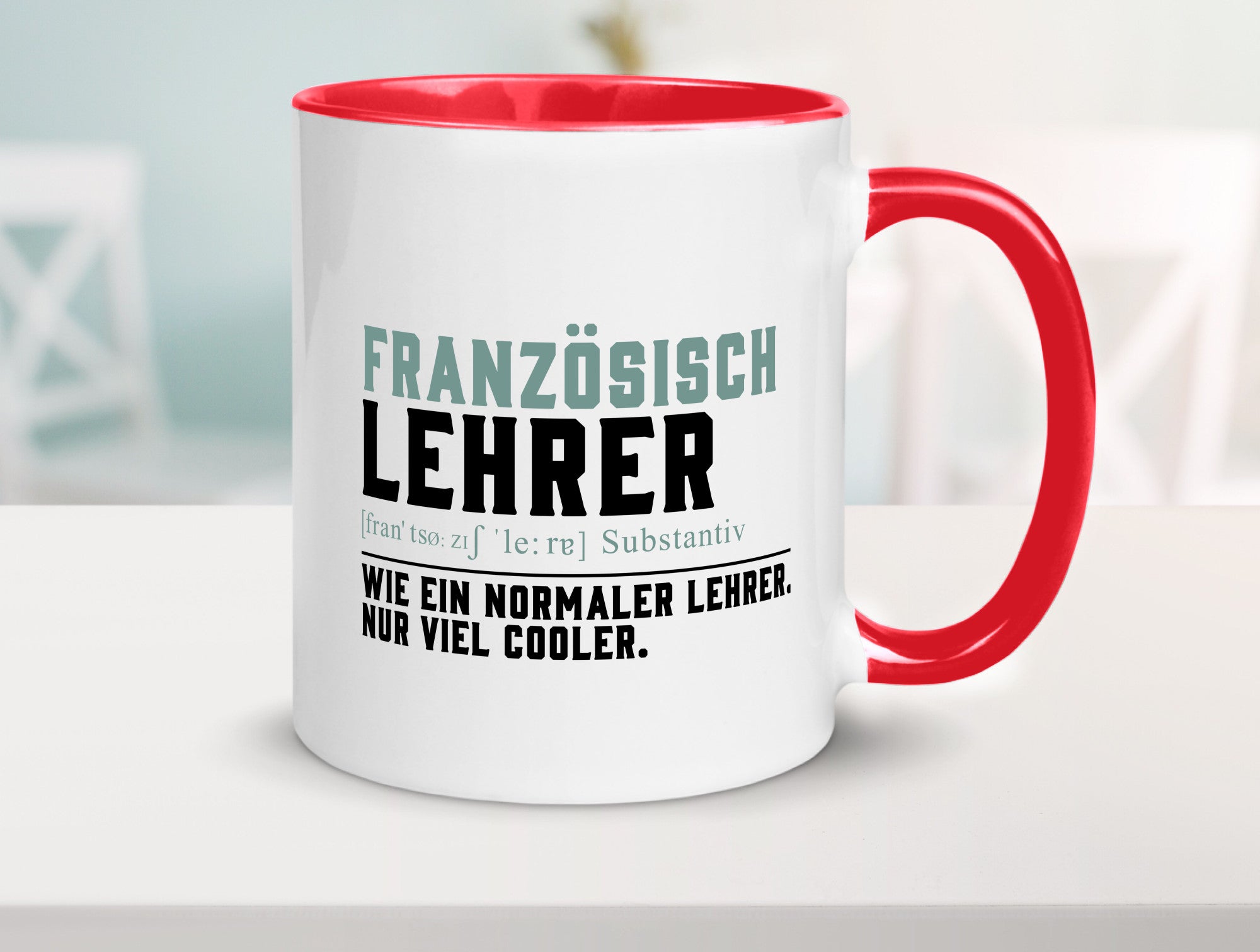 Französischlehrer | Lehrer Unterricht Lieblingslehrer lustig Humor Geschenkidee