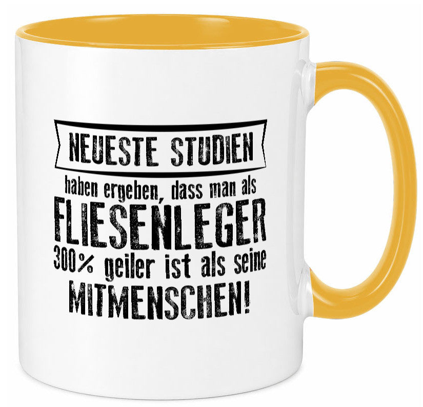 Neuste Studien: Fliesenleger | Fliesenlegen Bau lustig Humor Geschenkidee