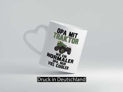 Opa mit Traktor, wie normal,nur cooler | Traktor Geschenkidee Familie Humor