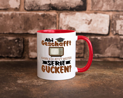 Abi Geschaft | Serie Gucken Bachlor Abitur Geschenk Humor Geschenkidee lustiger