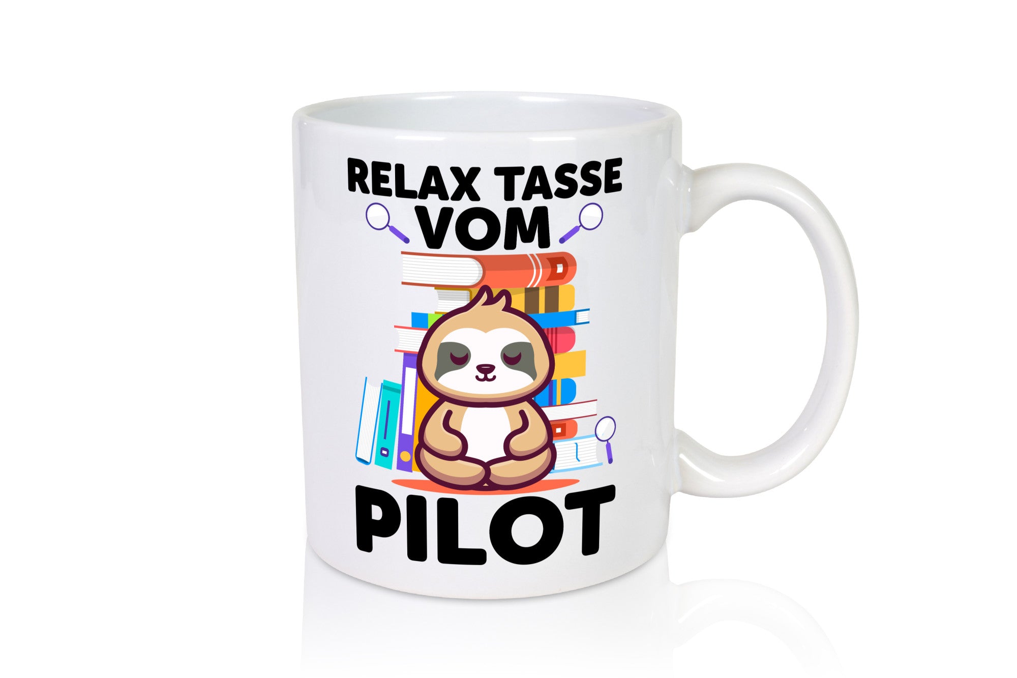 Relax Tasse: Pilot | Flugzeug Piloten lustiger Spruch Geschenk Humor