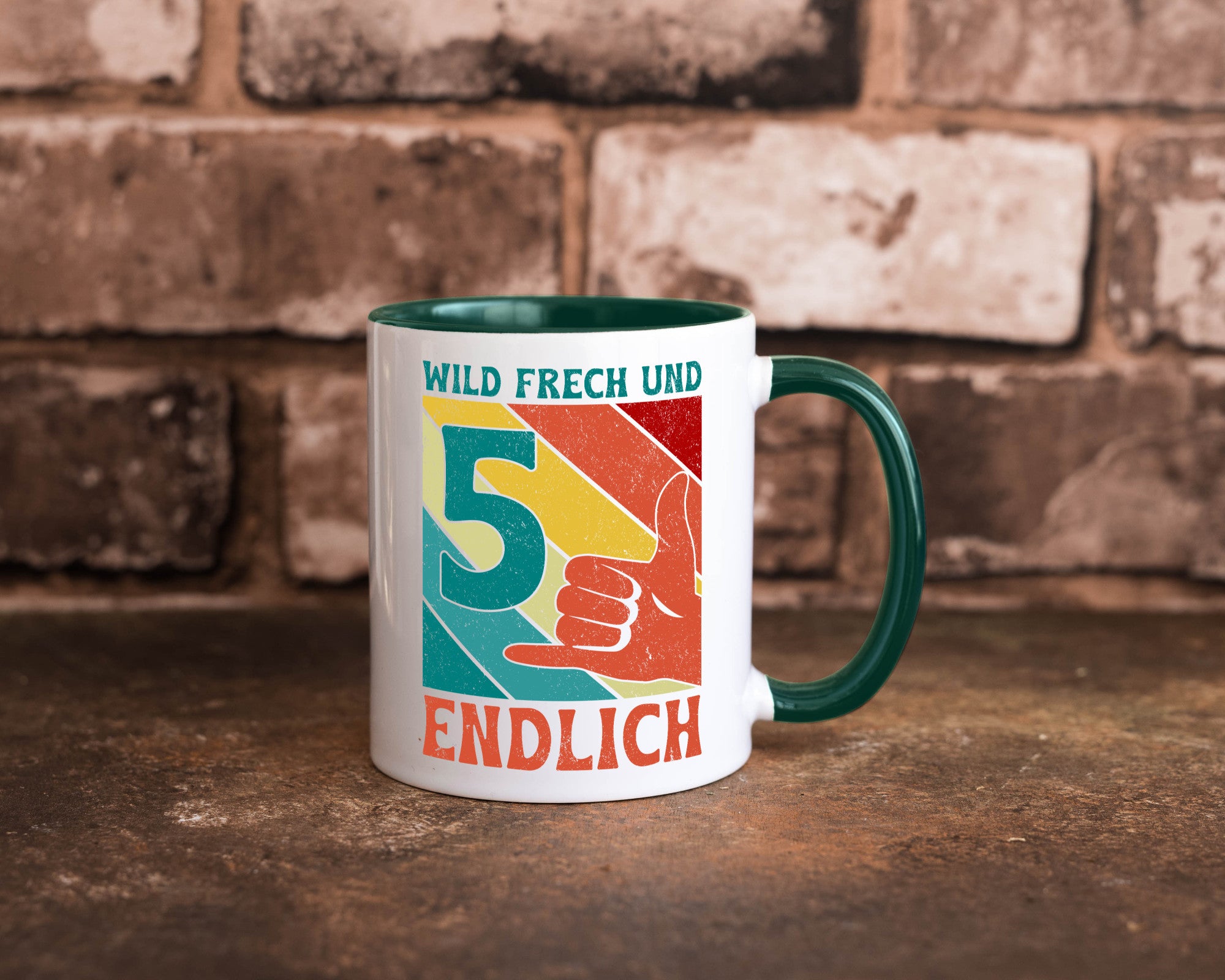 5. Geburtstag | 5 Jahre Wild und Frech Geschenk Geschenkidee lustiger Spruch