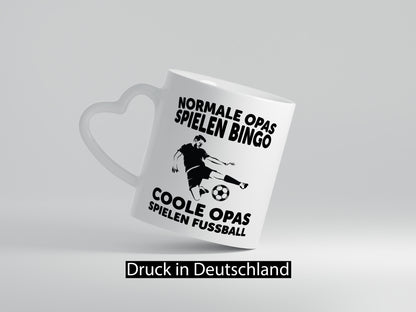 Normale Opas spielen Bingo, coole Fußball | Spieler Geschenkidee Familie Humor