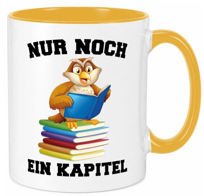 Nur noch ein Kapitel lustig Humor Geschenkidee Geschenk Tasse