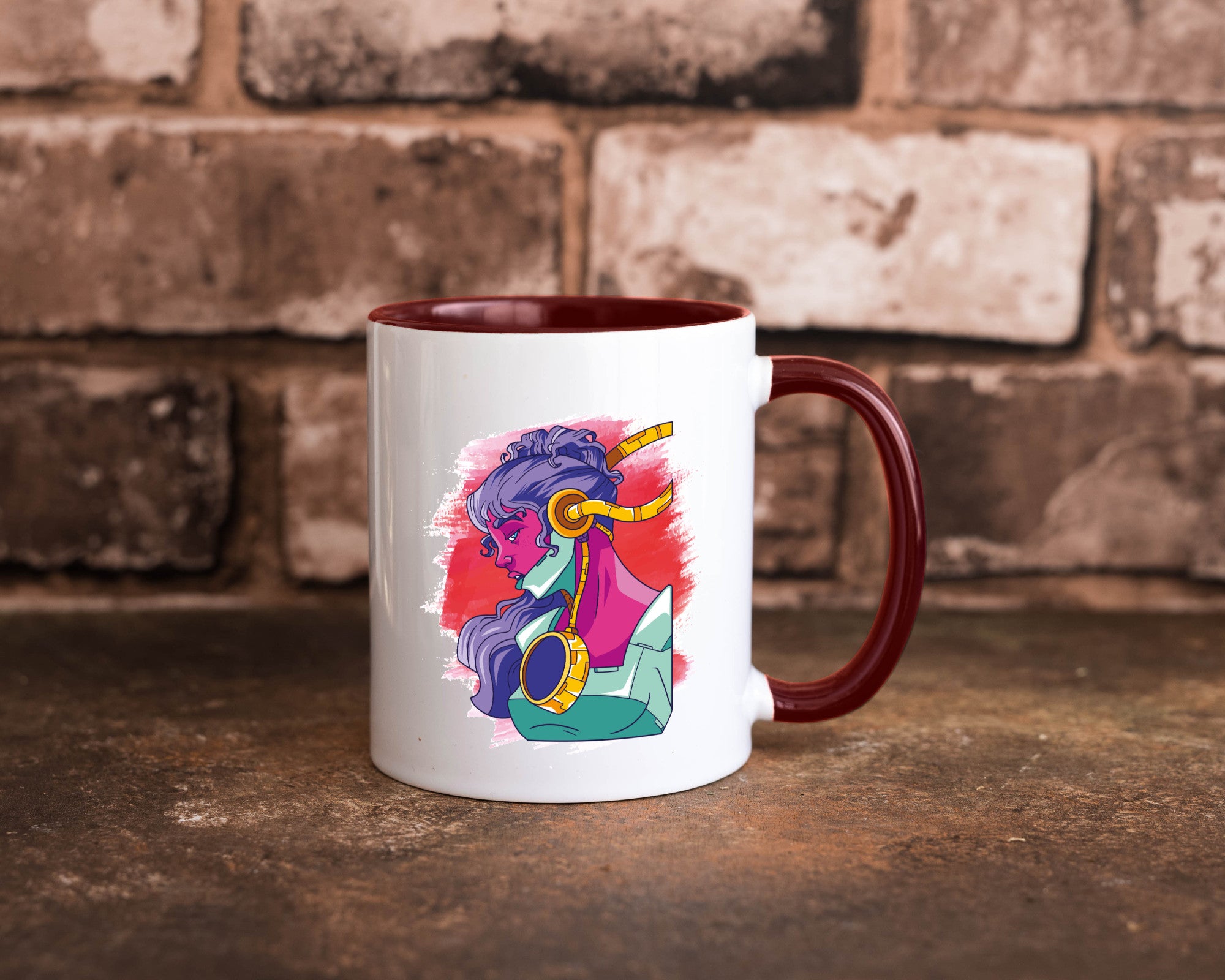 Zeichnung | Kunst Tasse Frauen Motiv cooles Design Humor Geschenkidee