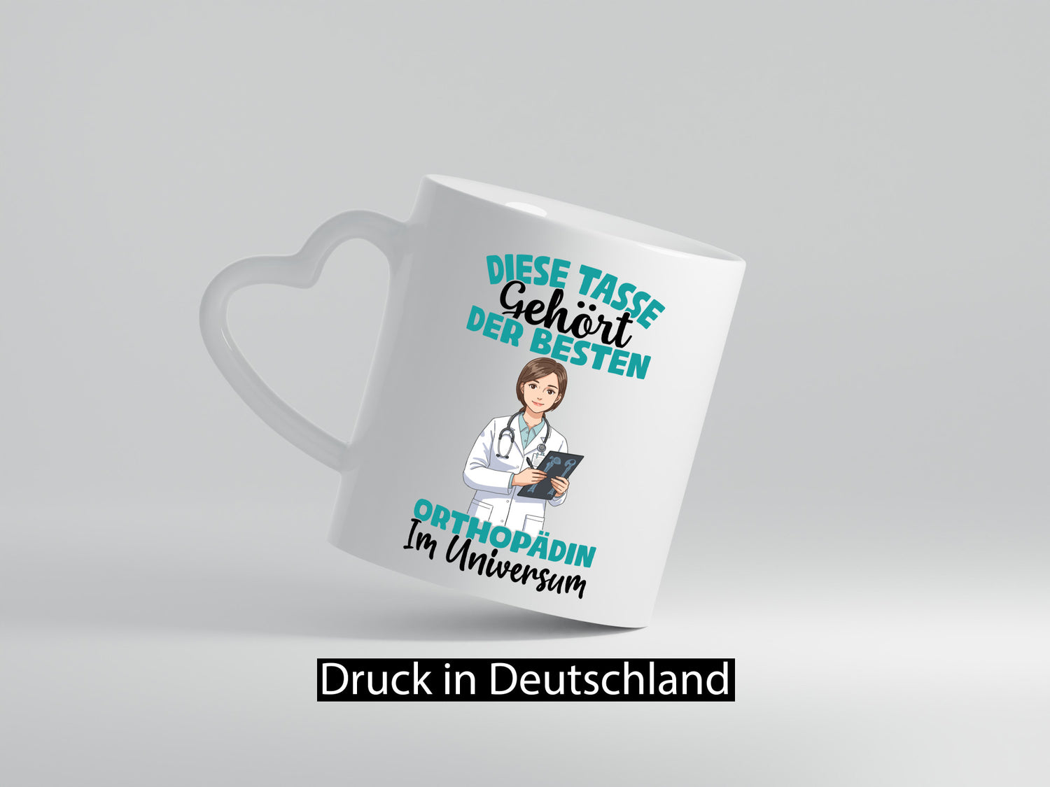 Im Universum: Orthopädin |Orthopädie lustiger Spruch Geschenk Humor