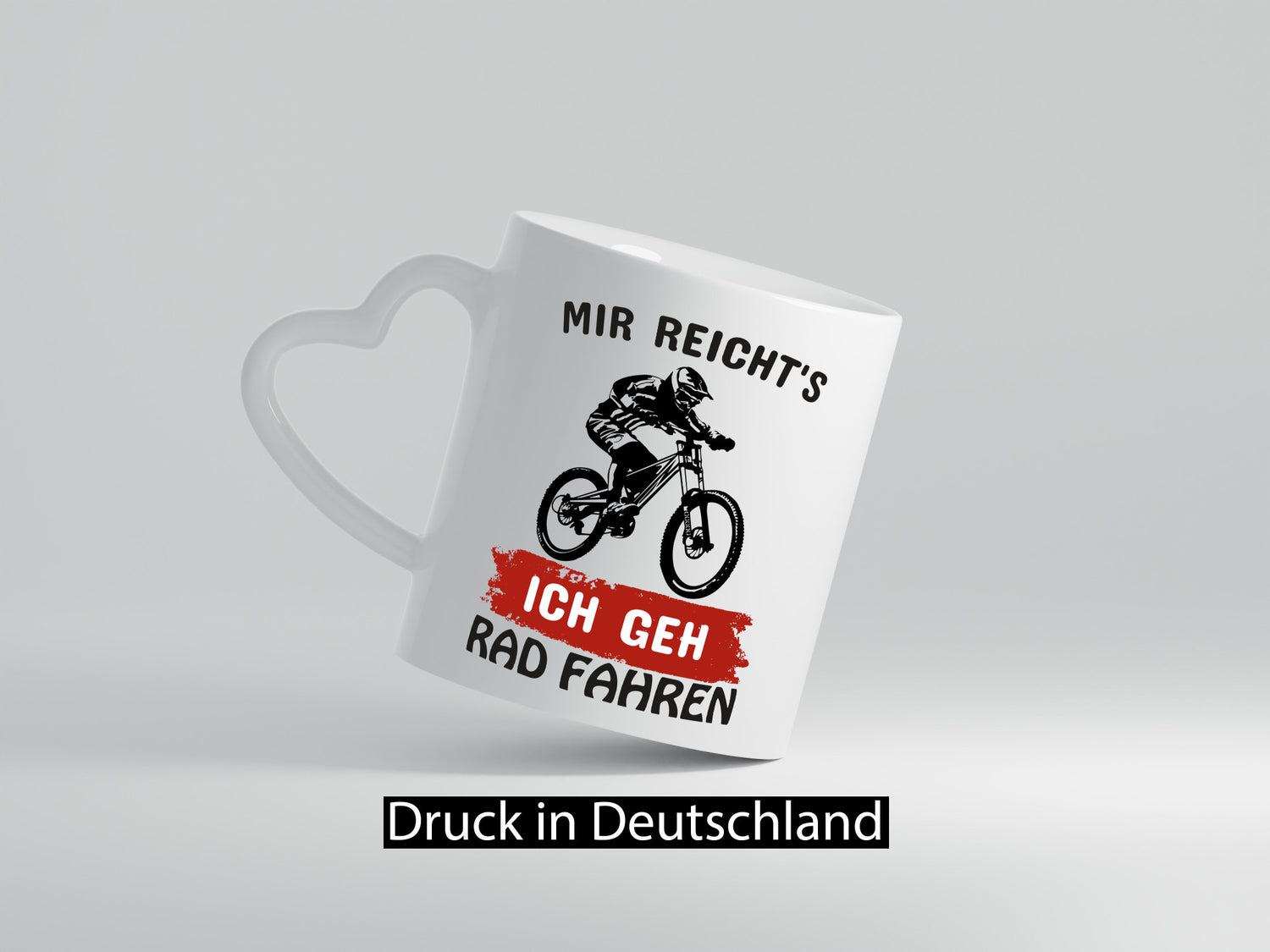 Ich geh Rad fahren | Radler Tasse Fahrradfahrer Humor Geschenkidee