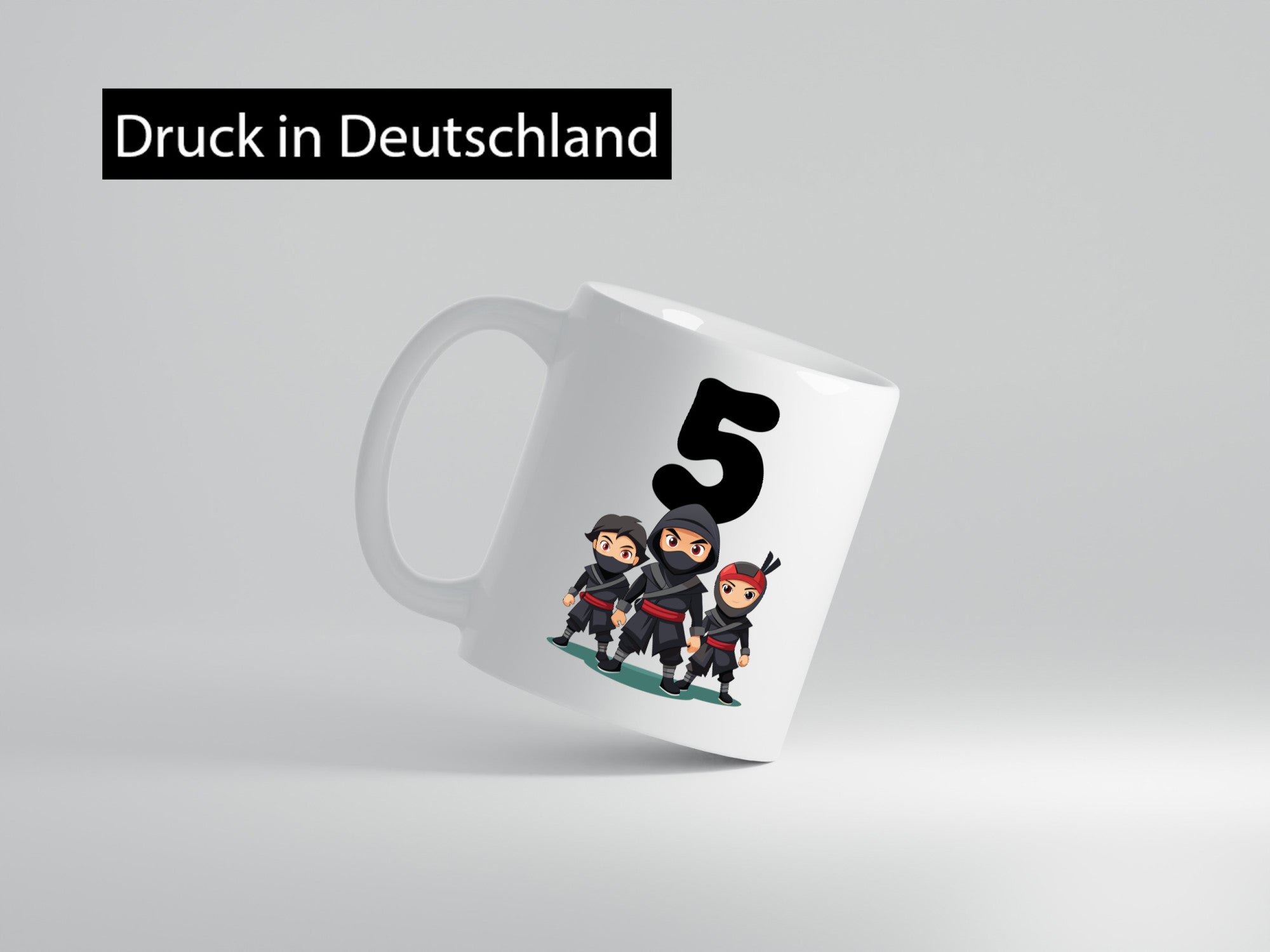 5. Geburtstag | 5 Jahre Ninja Humor Geschenkidee Tasse