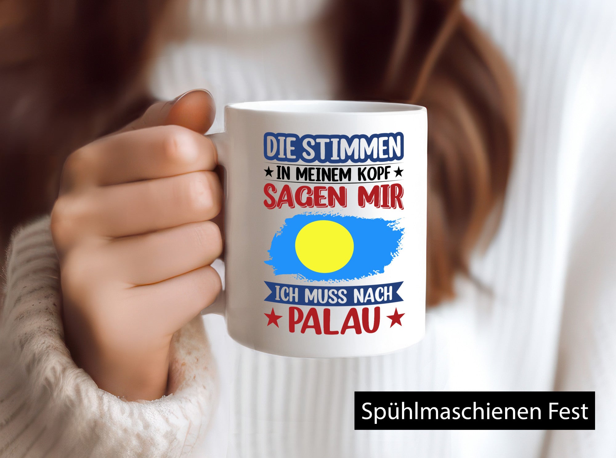 Palau | Urlaub Stimmen in meinem Kopf Traumland v2 lustig Humor Geschenkidee