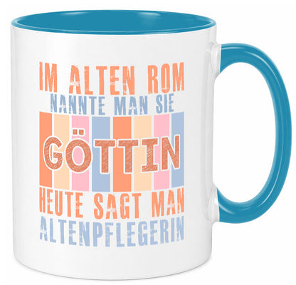 Heute sagt man: Altenpflegerin | Pflegepersonal Pflege Geschenk Humor