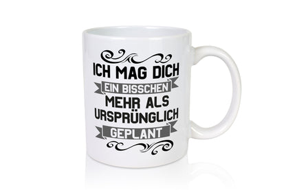 Ich mag dich mehr als geplant | Best Freinds Freundschaft Geschenkidee Humor