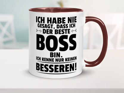 Der Beste Boss | Führungskraft Vorgesetzter lustiger Spruch Geschenk Humor