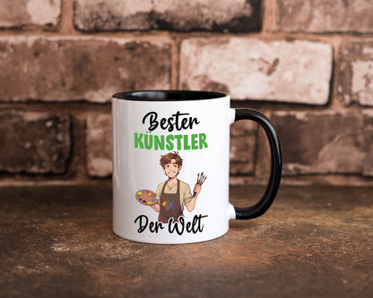Bester Künstler | Kunst Geschenkidee Humor Tasse