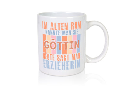Heute sagt man: Erzieherin | Pädagogin Schule lustiger Spruch Geschenk Humor