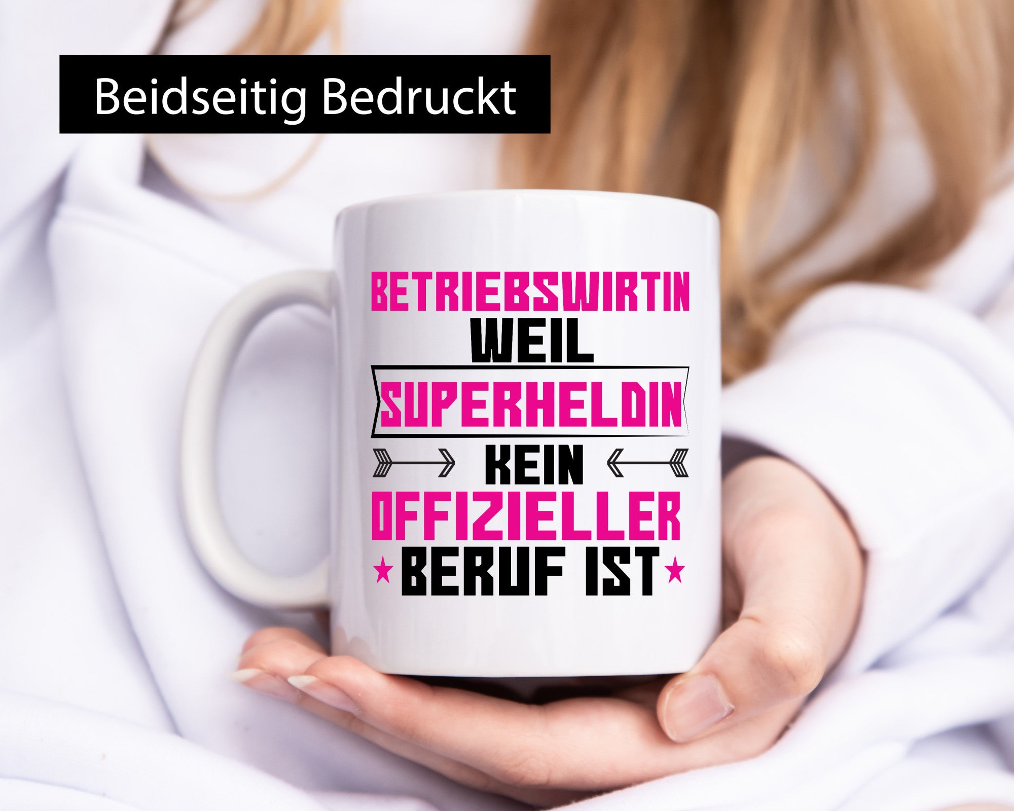 Superheldin Betriebswirtin | Betriebswirtschaft Geschenkidee Humor Tasse