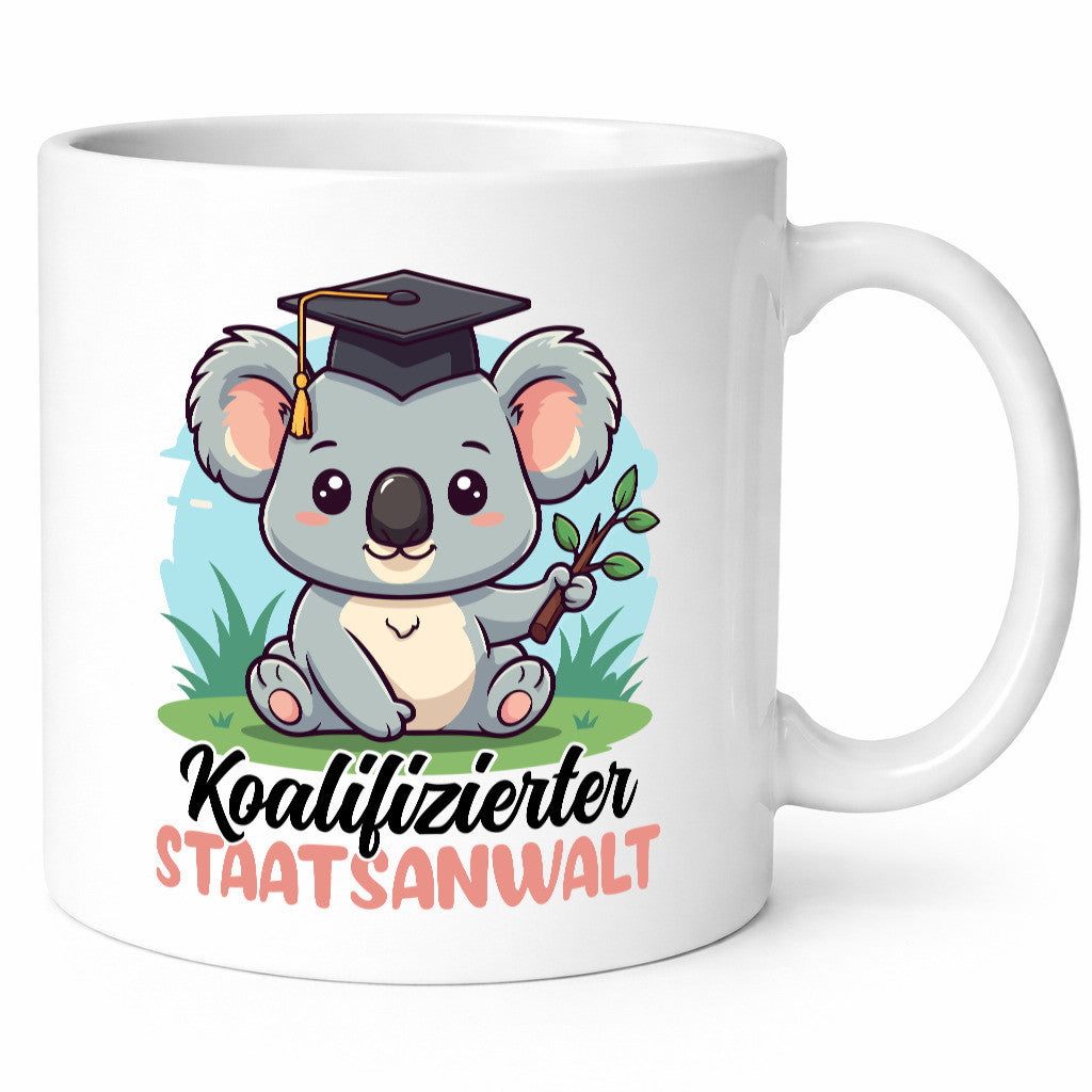 Koalifizierter Staatsanwalt | Anwalt Jurist Humor Geschenkidee Tasse