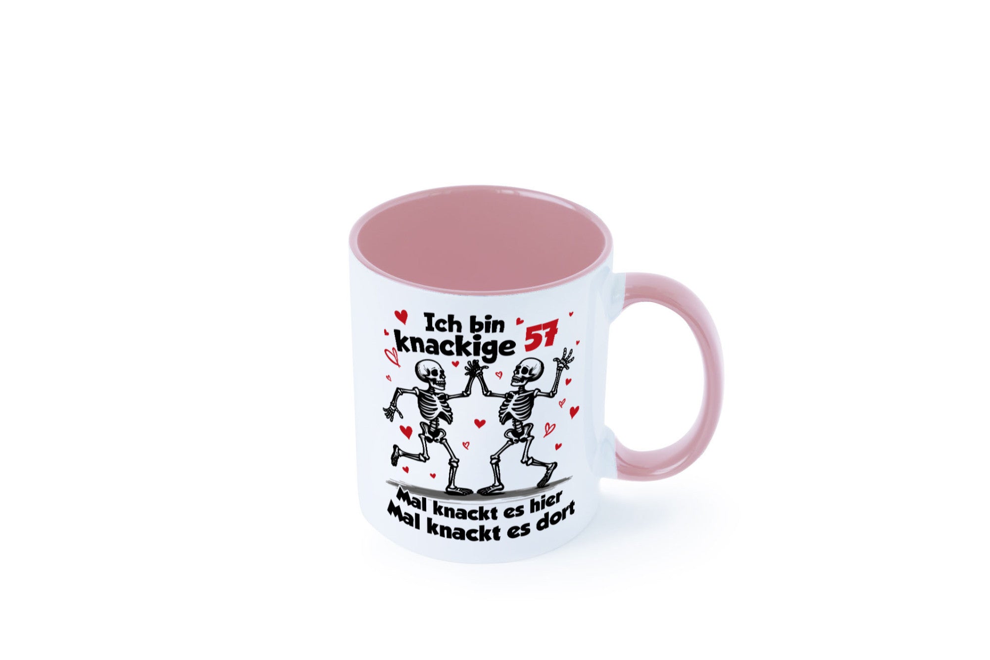 57. Geburtstag | Knackige 57 Ich bin alt lustig Geschenkidee Geschenk Tasse