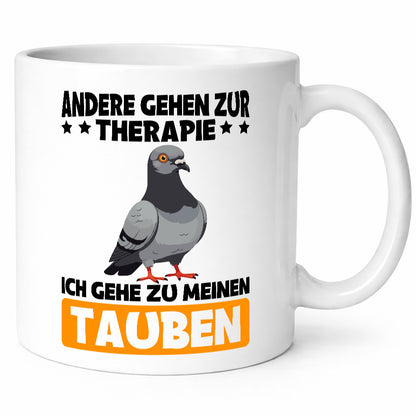 Andere gehen zur Therapie | Tauben Taubenzüchter v2 lustiger Spruch Geschenk