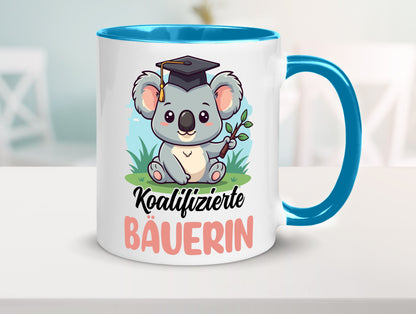 Koalifizierte Bäuerin | Bauernhof Landwirtschaft lustiger Spruch Geschenk Humor
