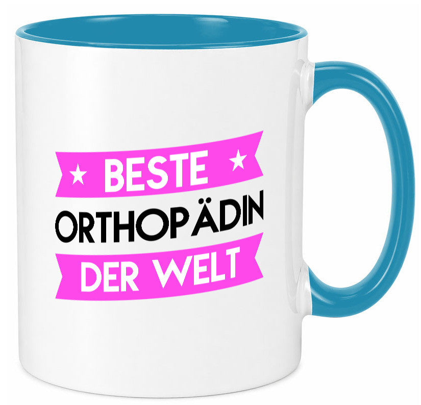 Beste Orthopädin |Orthopädie lustiger Spruch Geschenk Humor Geschenkidee Tasse