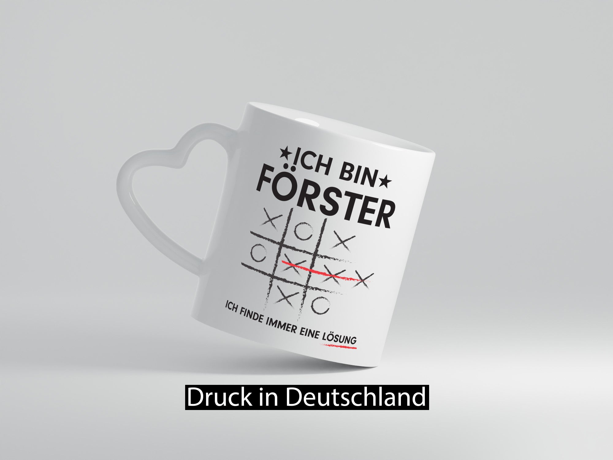 Lösung finden: Förster | Forst Arbeit v2 lustiger Spruch Geschenk Kollegen Büro