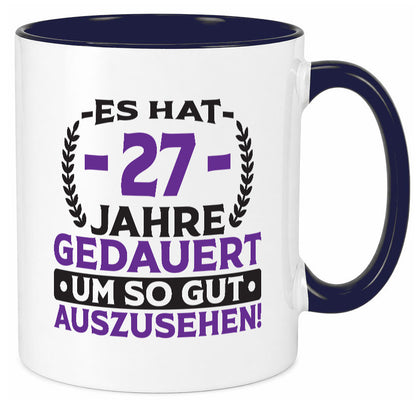 27 Jahre gedauert um so gut auszusehen | 27. Geburtstag v2 Geschenkidee Humor