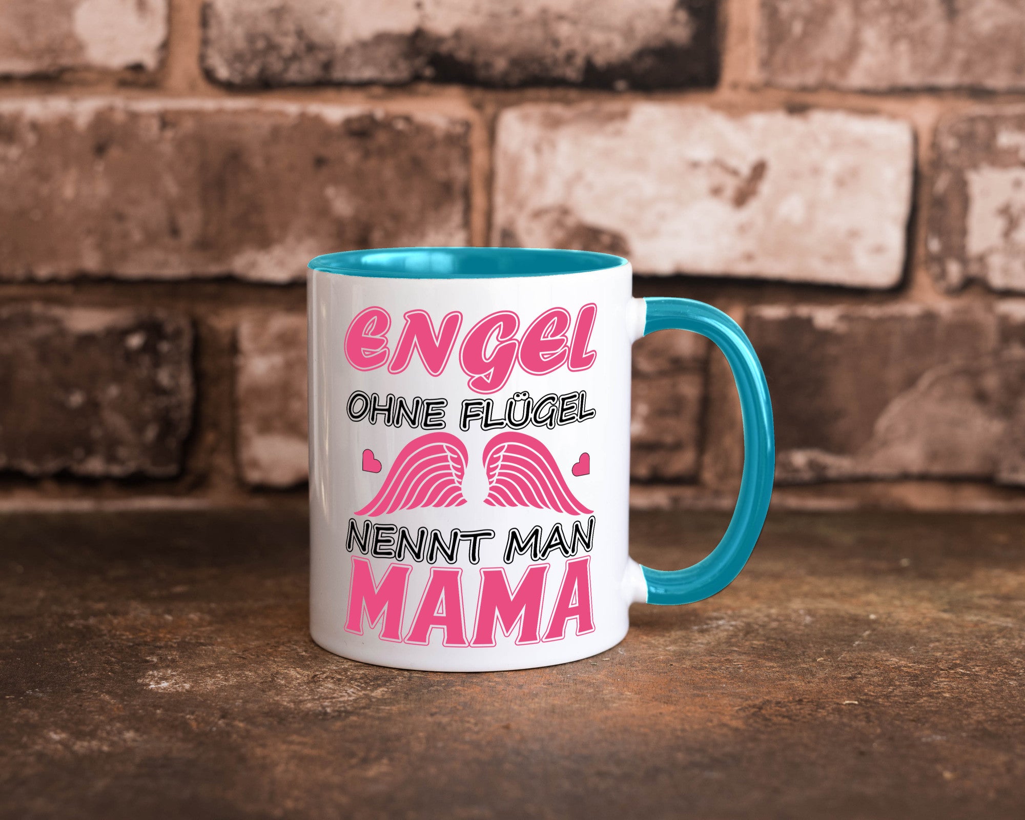 Mama Engel Humor Familie Geschenkidee Tasse