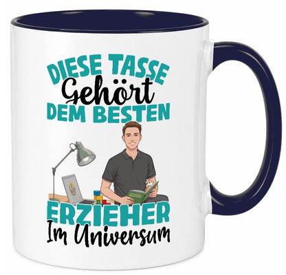 Im Universum: Erzieher | Pädagoge Schule lustig Humor Geschenkidee Geschenk
