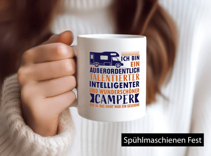 Talentierter | Intelligenter Wunderschöner Camper lustiger Spruch Geschenk