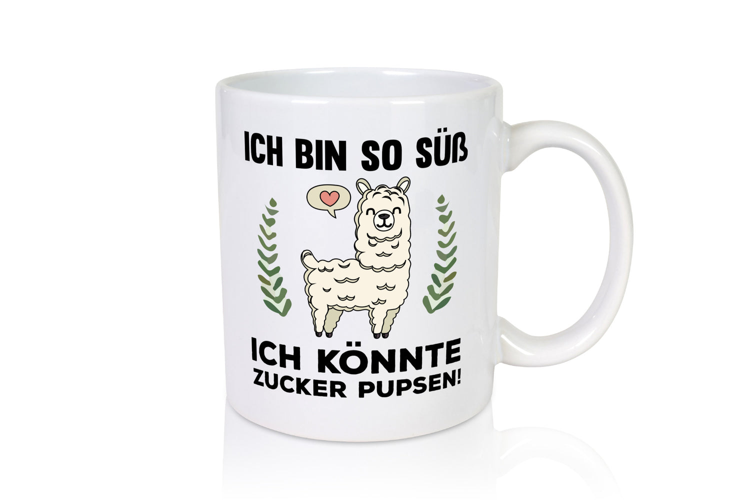 Ich bin so süß | niedlich Lama Zucker pupsen Humor Geschenkidee Tasse