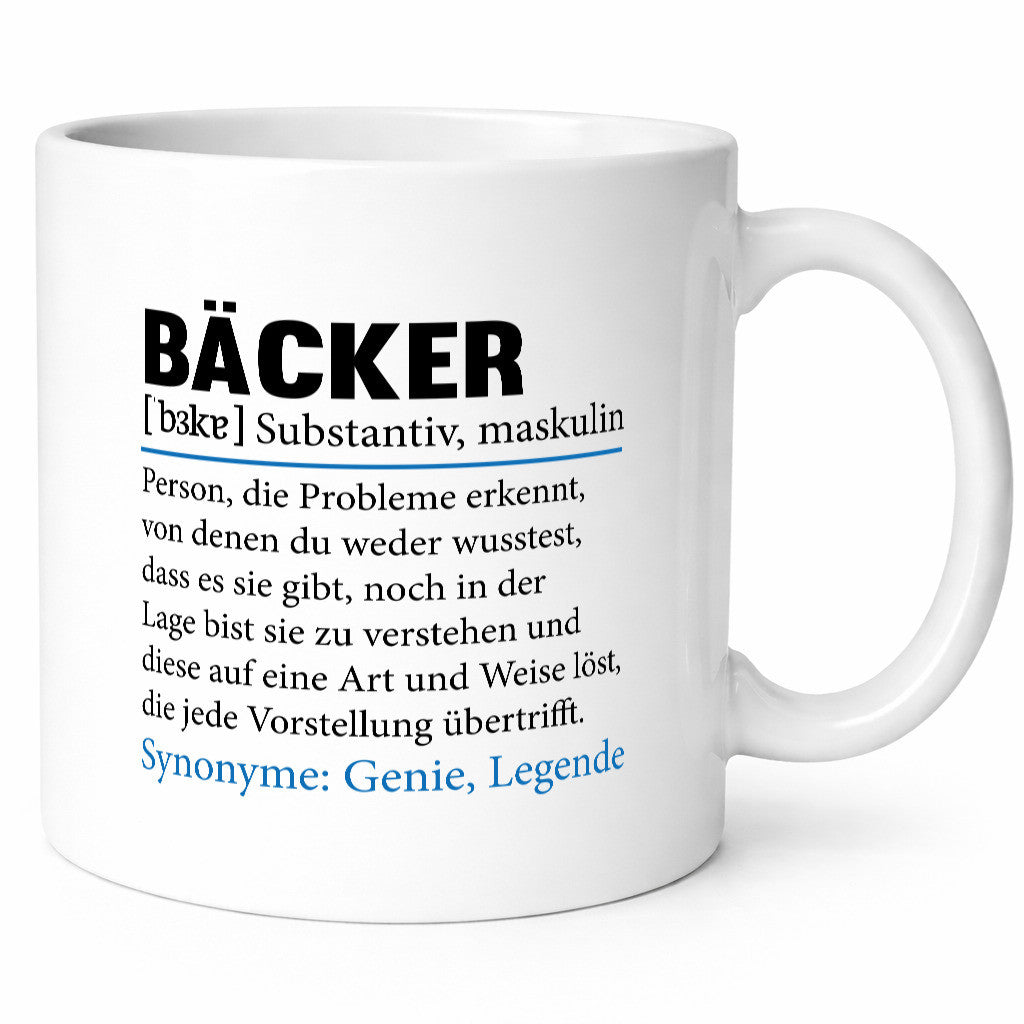 Bäcker | Bäckerei Spruch Backen Konditor lustiger Geschenk Humor Geschenkidee