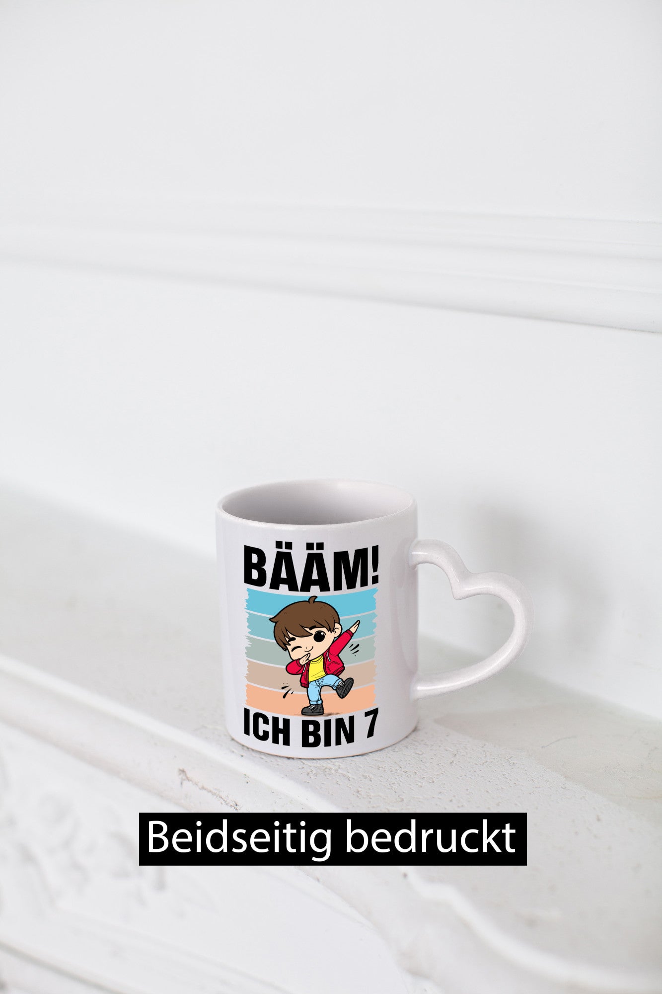 7. Geburtstag | Ich bin 7 Jahre Bäääm Dabbing Kind Humor Geschenkidee Tasse