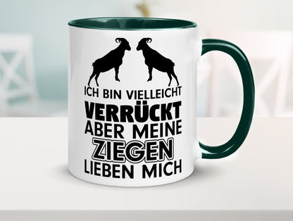 Meine Ziegen | Hirte Tasse Bauernhof Hirtin Bauer Humor Geschenkidee