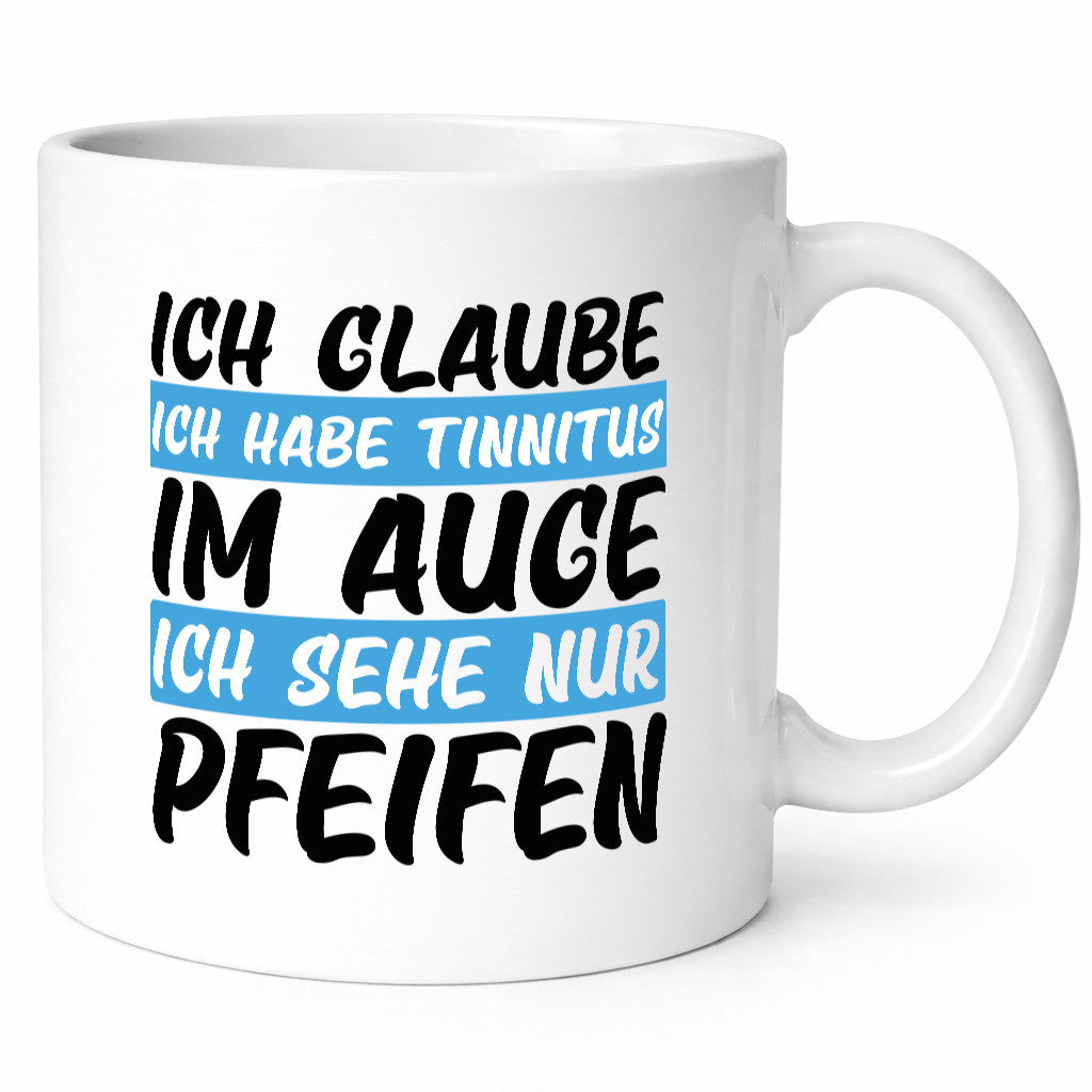 Tinnitus im Auge | Ich sehe Pfeifen lustiger Spruch Humor lustig Geschenkidee