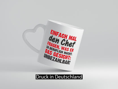 Chef Spruch | Büro Humor Mitarbeiter Arbeitgeber Geschenk Arbeit Kollegen