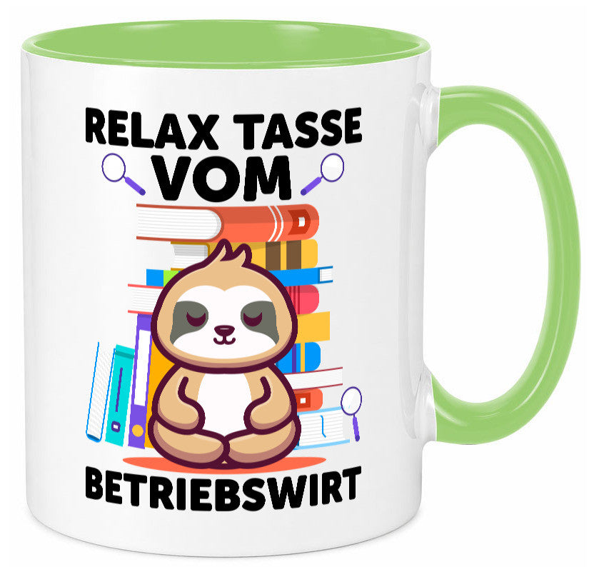 Relax Tasse: Betriebswirt | Betriebswirtschaft lustiger Spruch Geschenk Humor