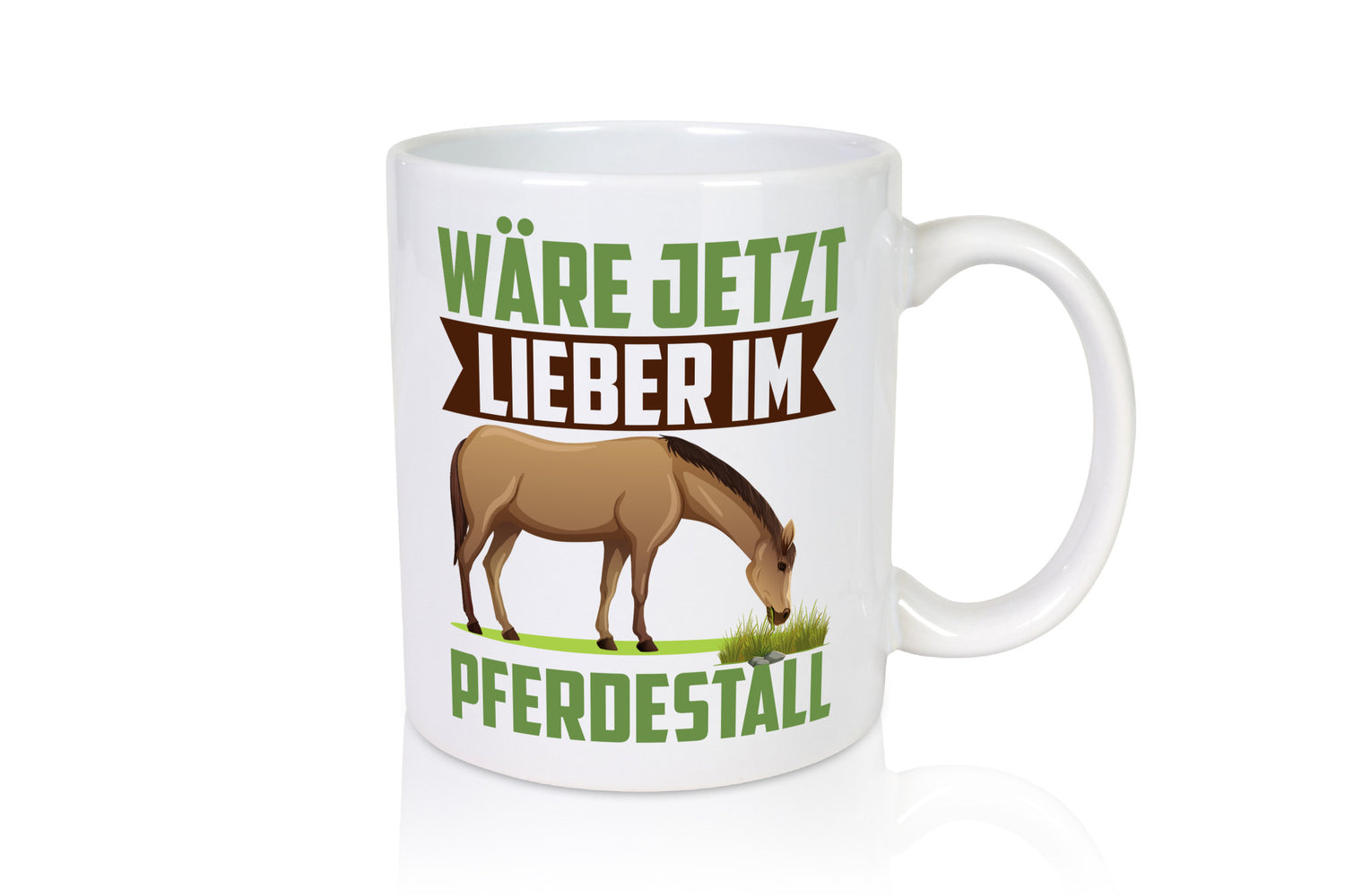 Wäre jetzt lieber im Pferdestall | Pferdeliebhaber Reithof Geschenk Humor