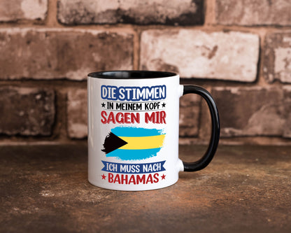 Bahamas | Urlaub Stimmen in meinem Kopf Traumland Geschenk Humor Geschenkidee