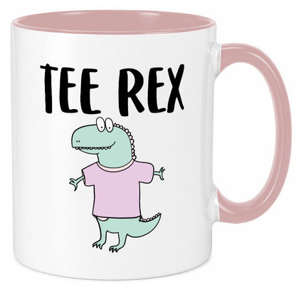 Tee Rex | Becher Dinosaurierer Teetrinker Geschenk Humor Geschenkidee lustiger Tasse